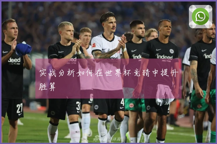 实战分析如何在世界杯竞猜中提升胜算